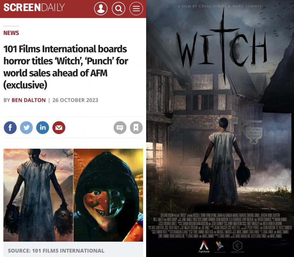 Brand new Witch movie news!
